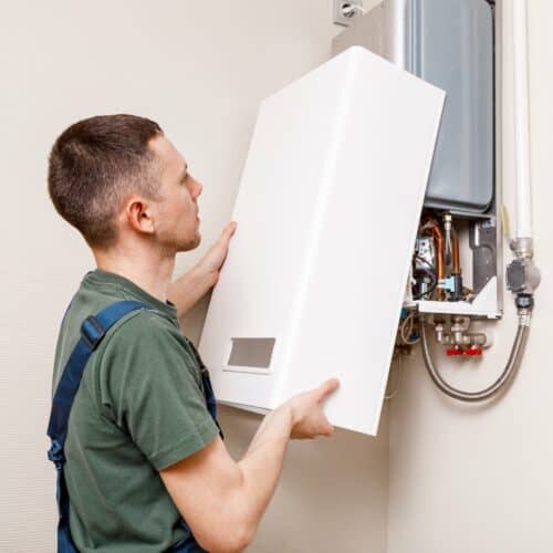 What happens during a boiler installation?